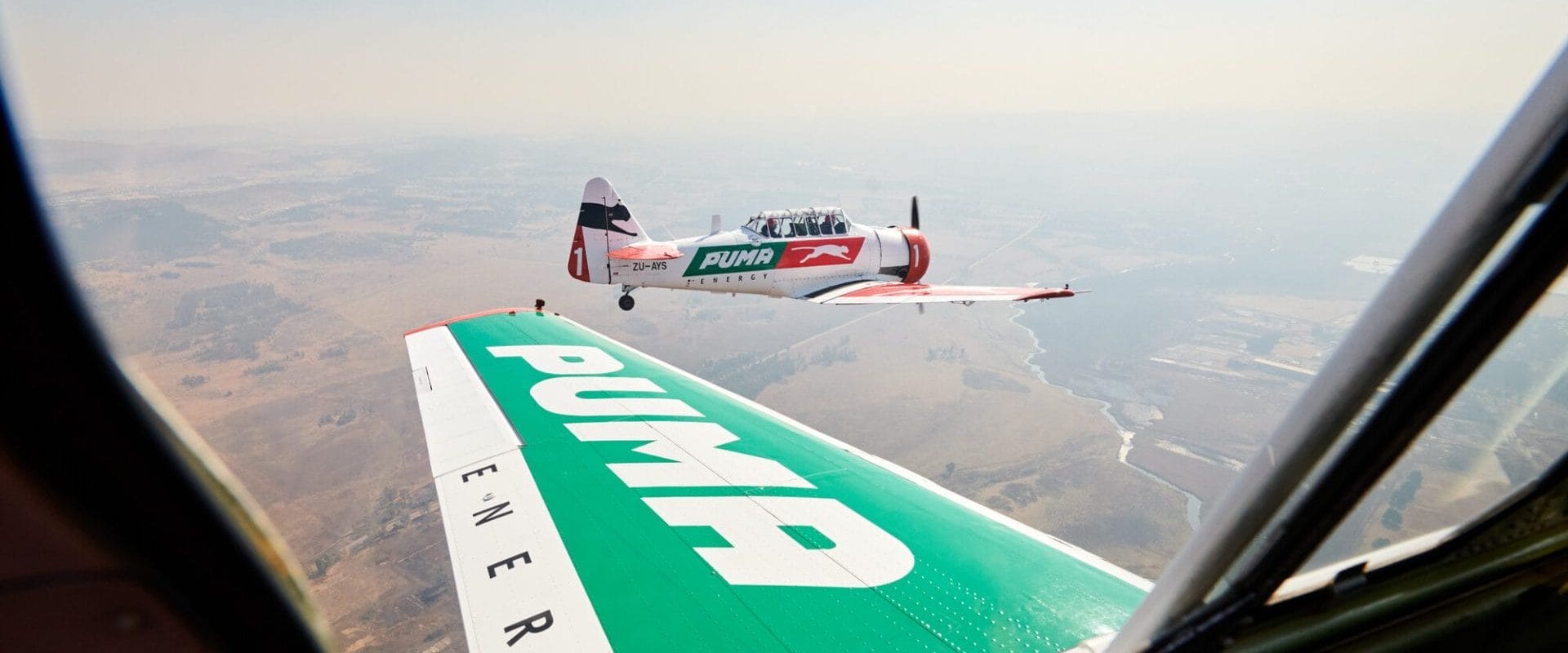 Flying Lions Display Team in Formation